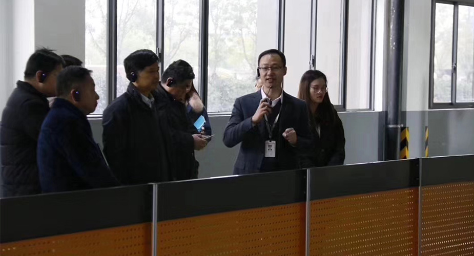 浙江省商务厅副厅长韩杰考察调研必赢电器